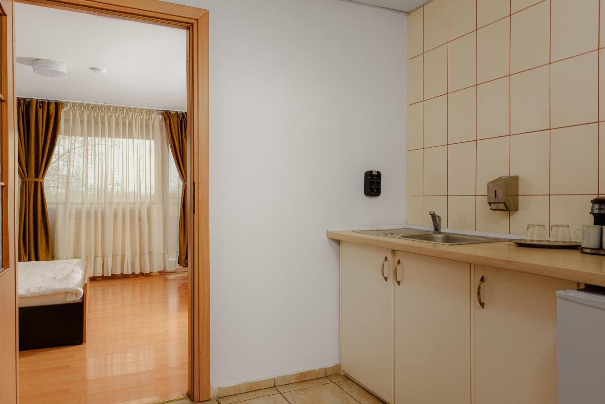 Ferienwohnung Business Transit Săftica Exterior foto